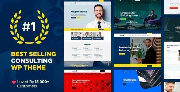 Consulting - Business, Finance WordPress T