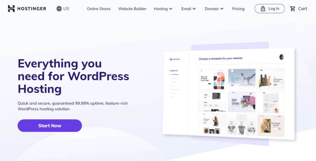 Hostinger - Best Cheap WordPress hosting