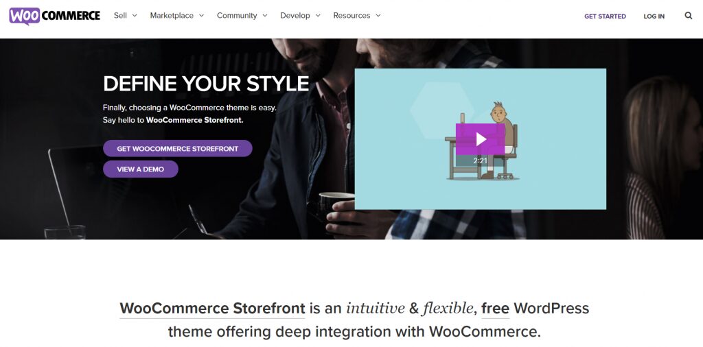 WooCommerce Storefront Theme Image