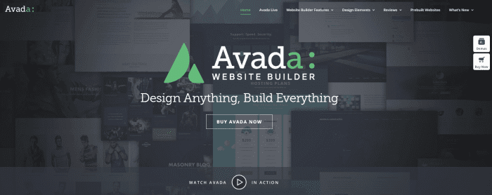 Avada WordPress Theme Image