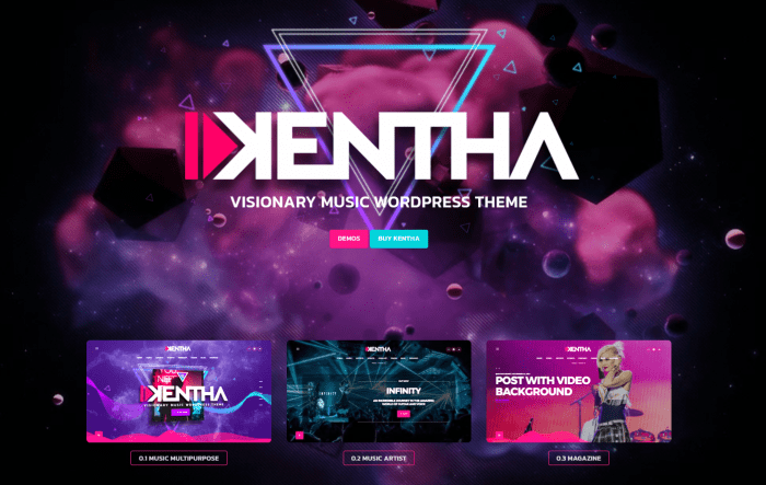 Kentha WordPress Theme Image